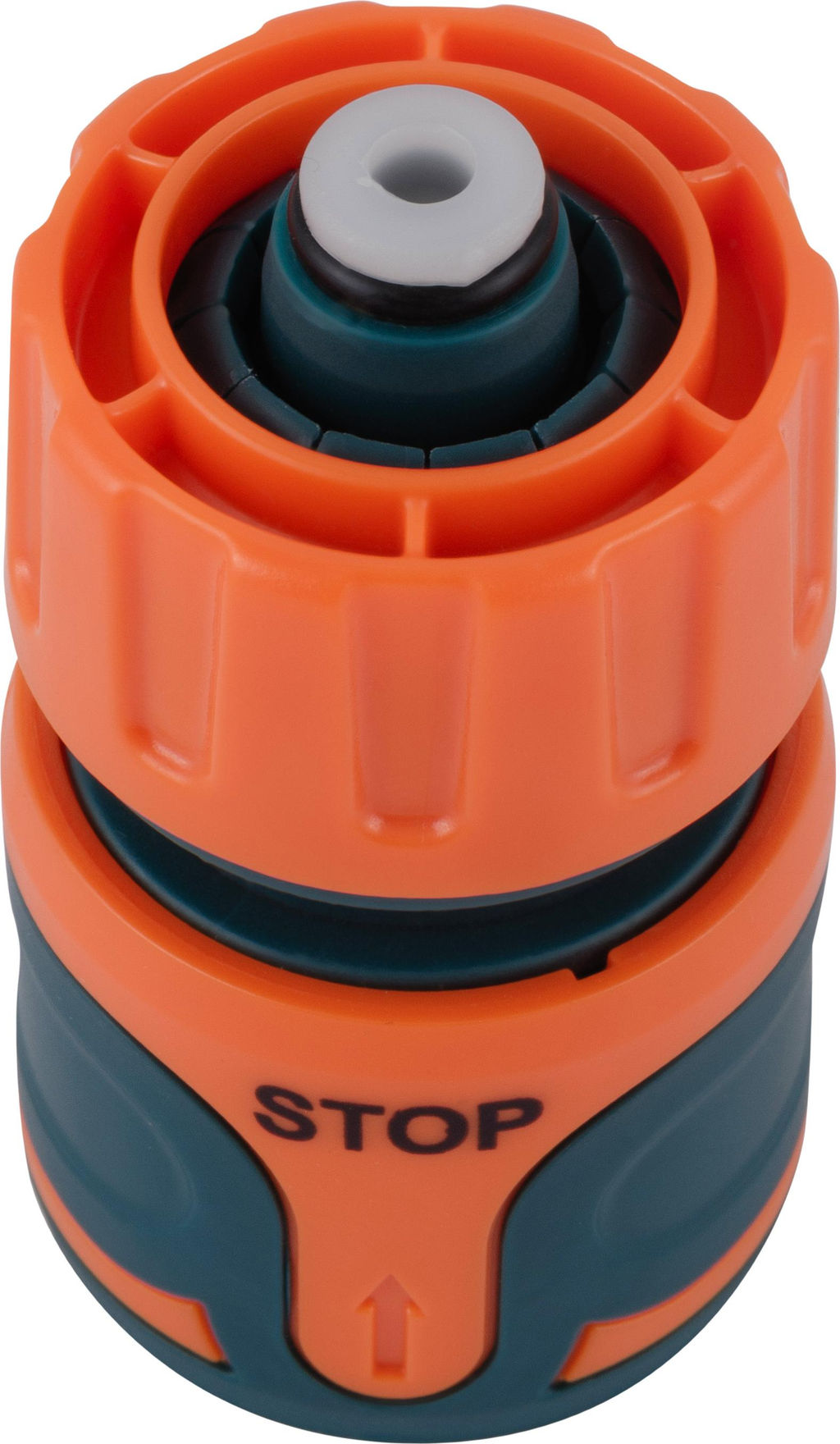 Цена за 2 шт. Коннектор IN GREEN GARDEN быстросъемный с аквастопом для шланга 1/2 SOFTEL GG556212055