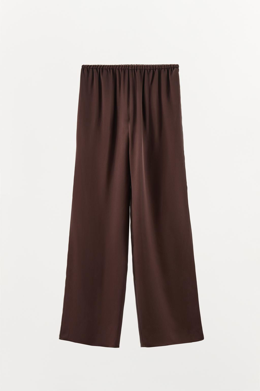 SATIN TROUSERS - Zara фото 3