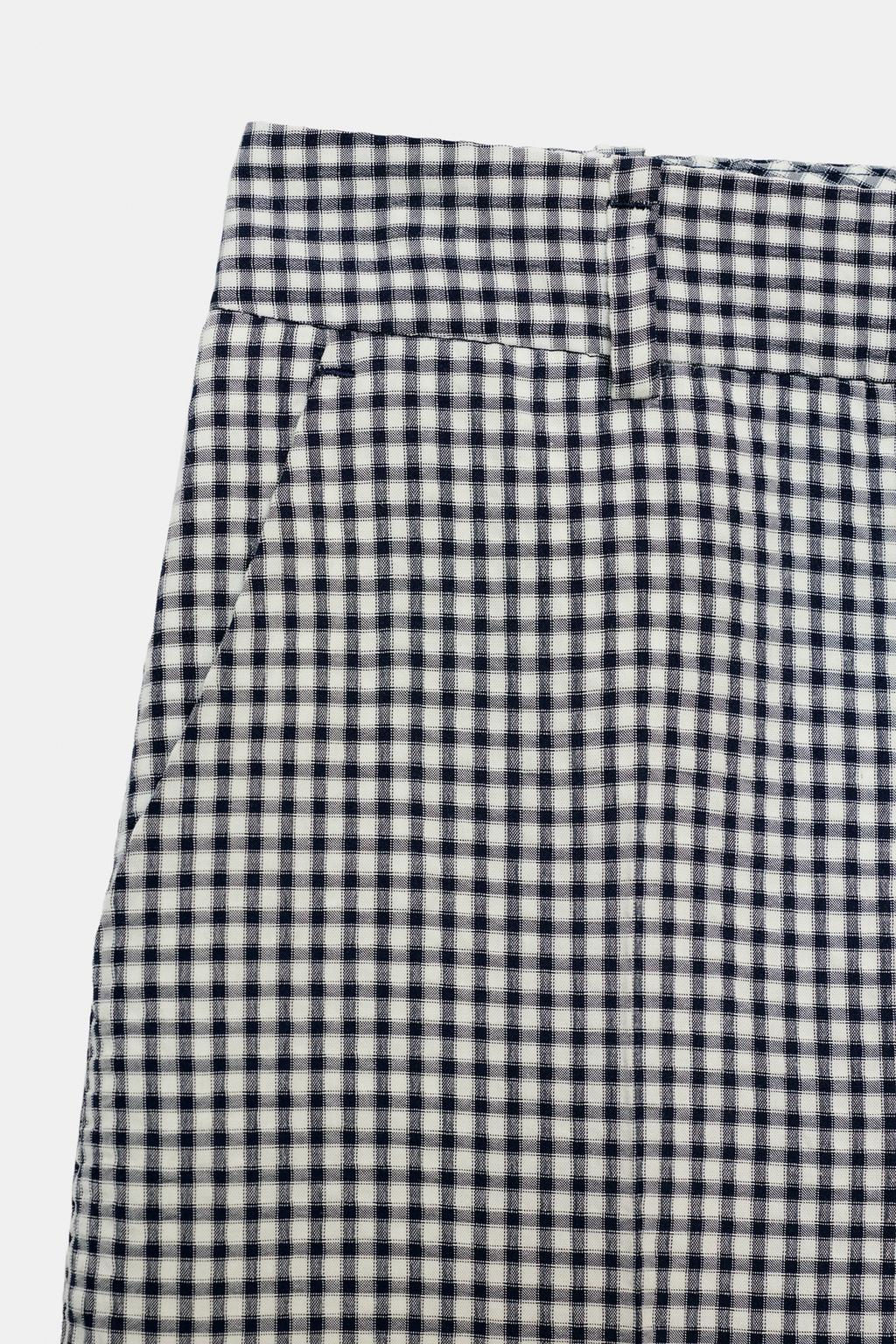 GINGHAM CHECK TROUSERS - Zara фото 9