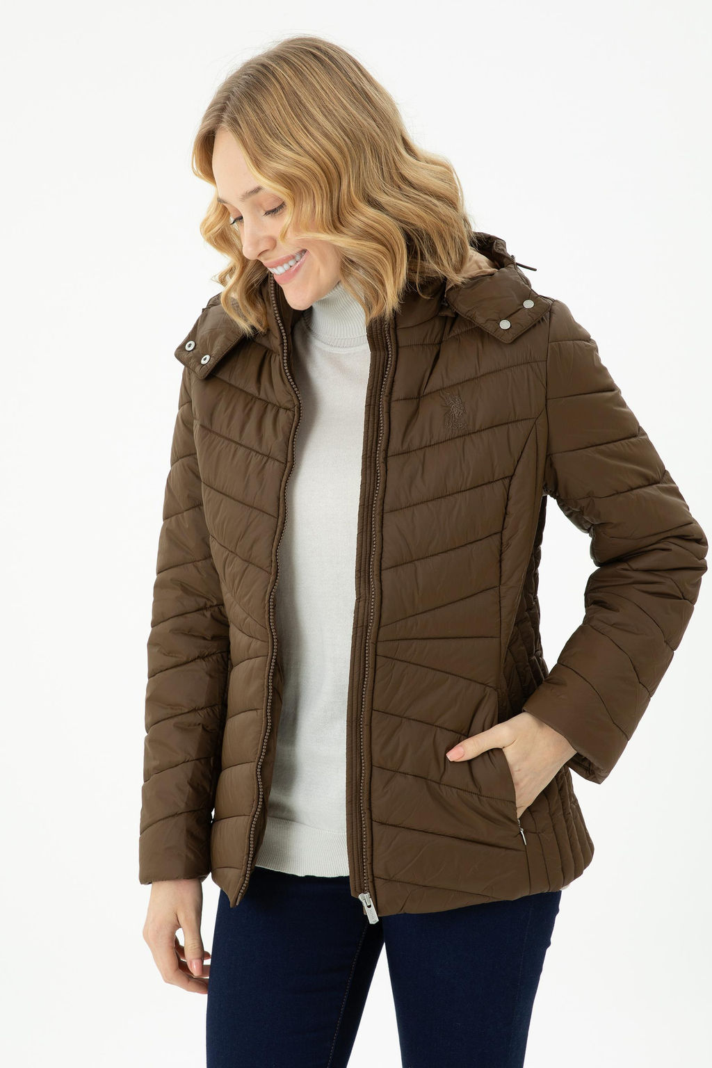 Женское кокосовое пальто Неожиданная скидка в корзине - U.s. polo assn фото 8