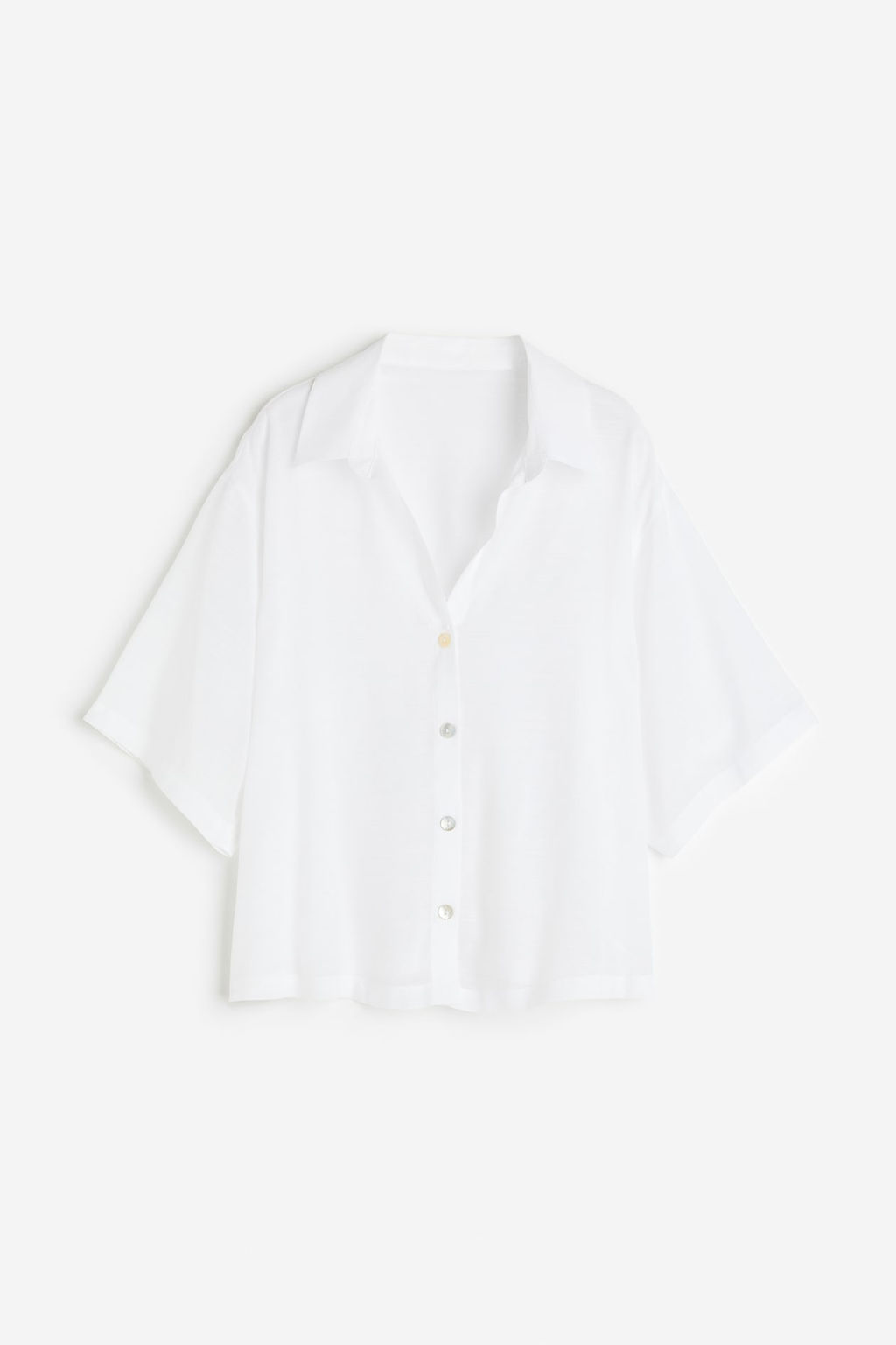 Camisa de playa en crepe
