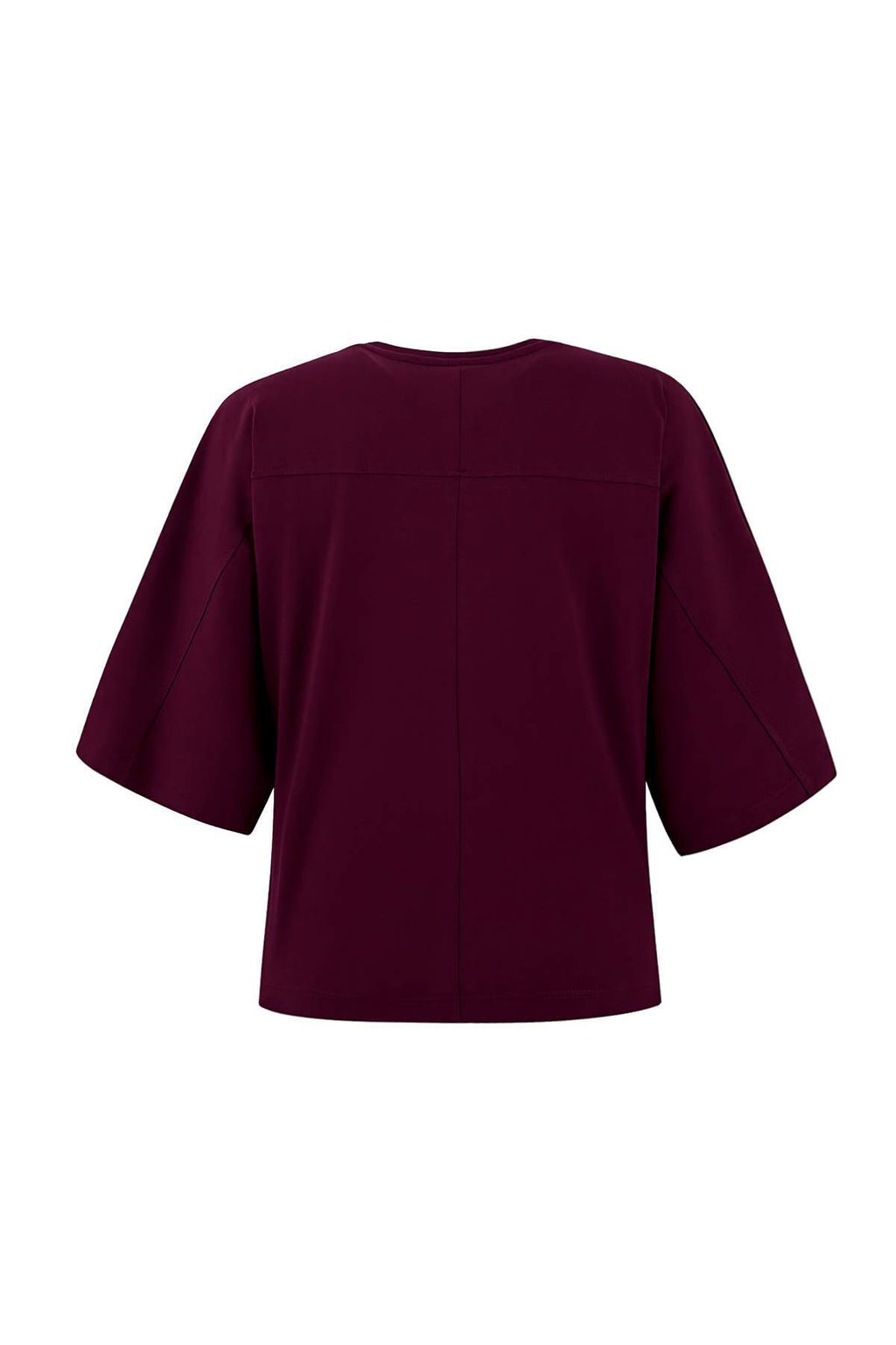 Wardrobe Essentials-Murdum Genis Kal?p Yarasa Kol Pamuk Orme T-Shirt TWOSS26TS00047