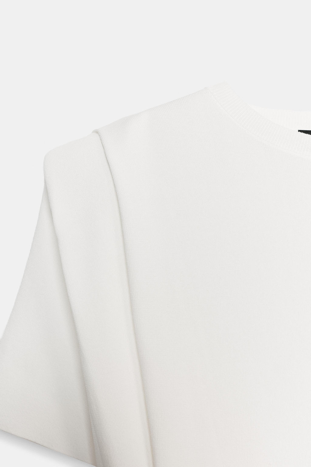 TOP PUNTO HOMBRERAS / Blanco - Zara фото 8