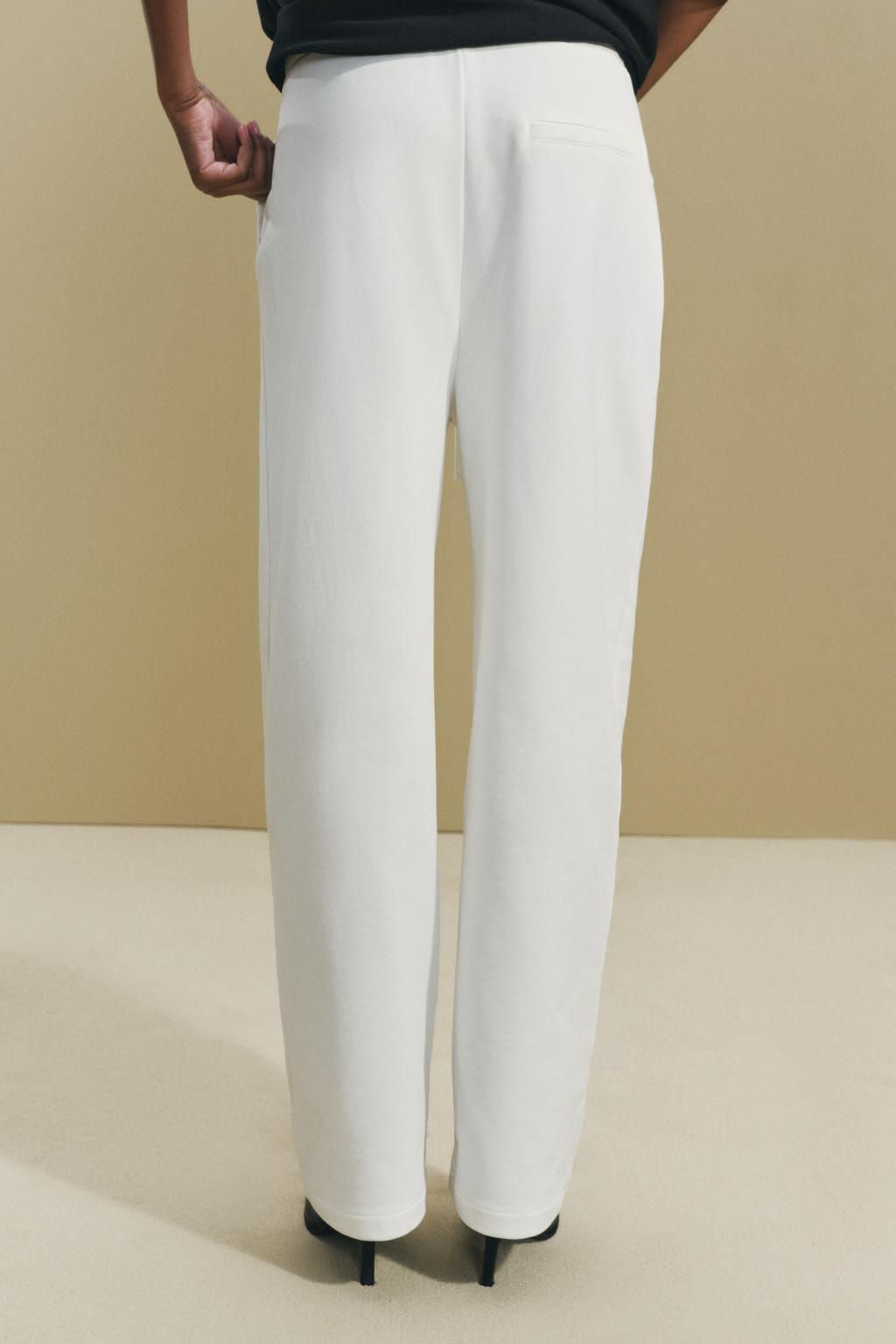 JOGGERS WITH PLEAT DETAIL - Zara фото 4