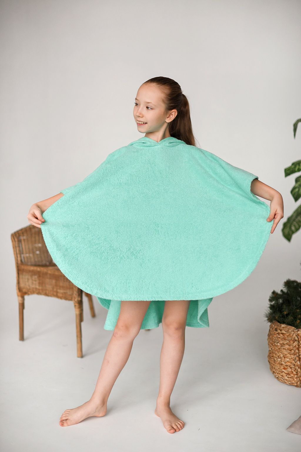 Пончо детское Котёнок - Оптима фото 2