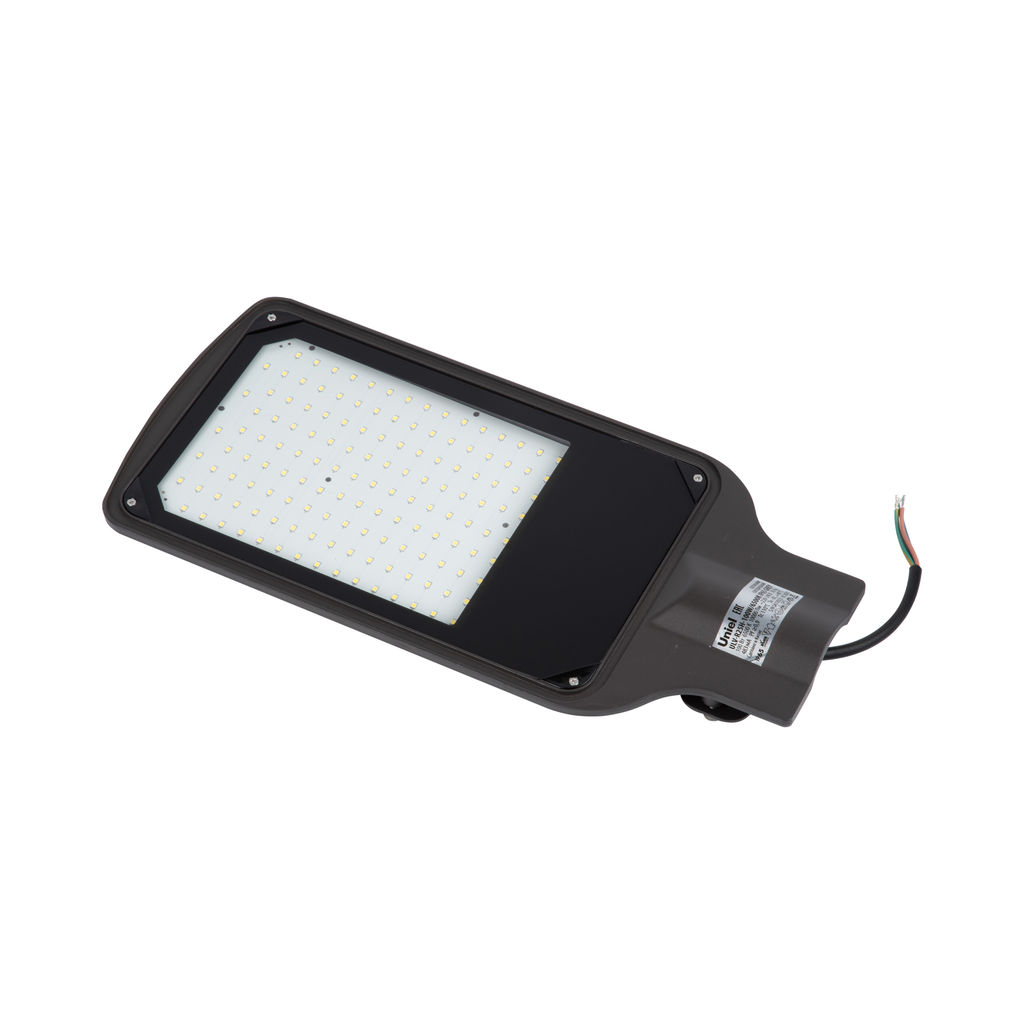 ULV-R25H-100W/6500K IP65 GREY Светильник светодиодный уличный консольный. Дневной белый свет (6500K). Угол 110 градусов. TM Uniel