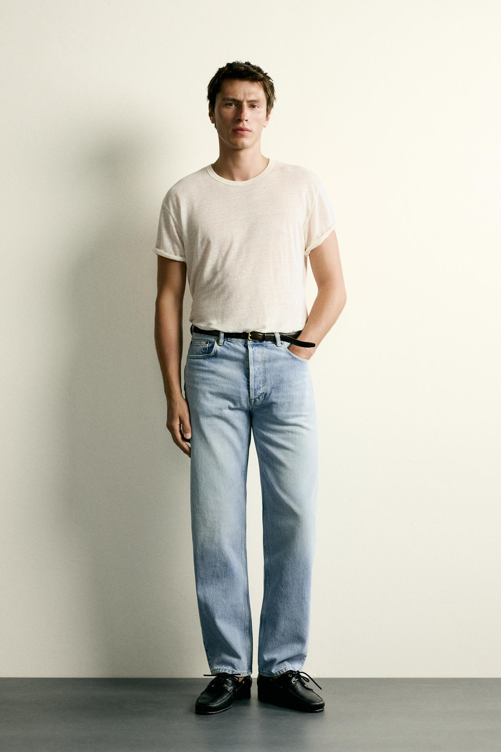 JEANS STRAIGHT FIT / Azul