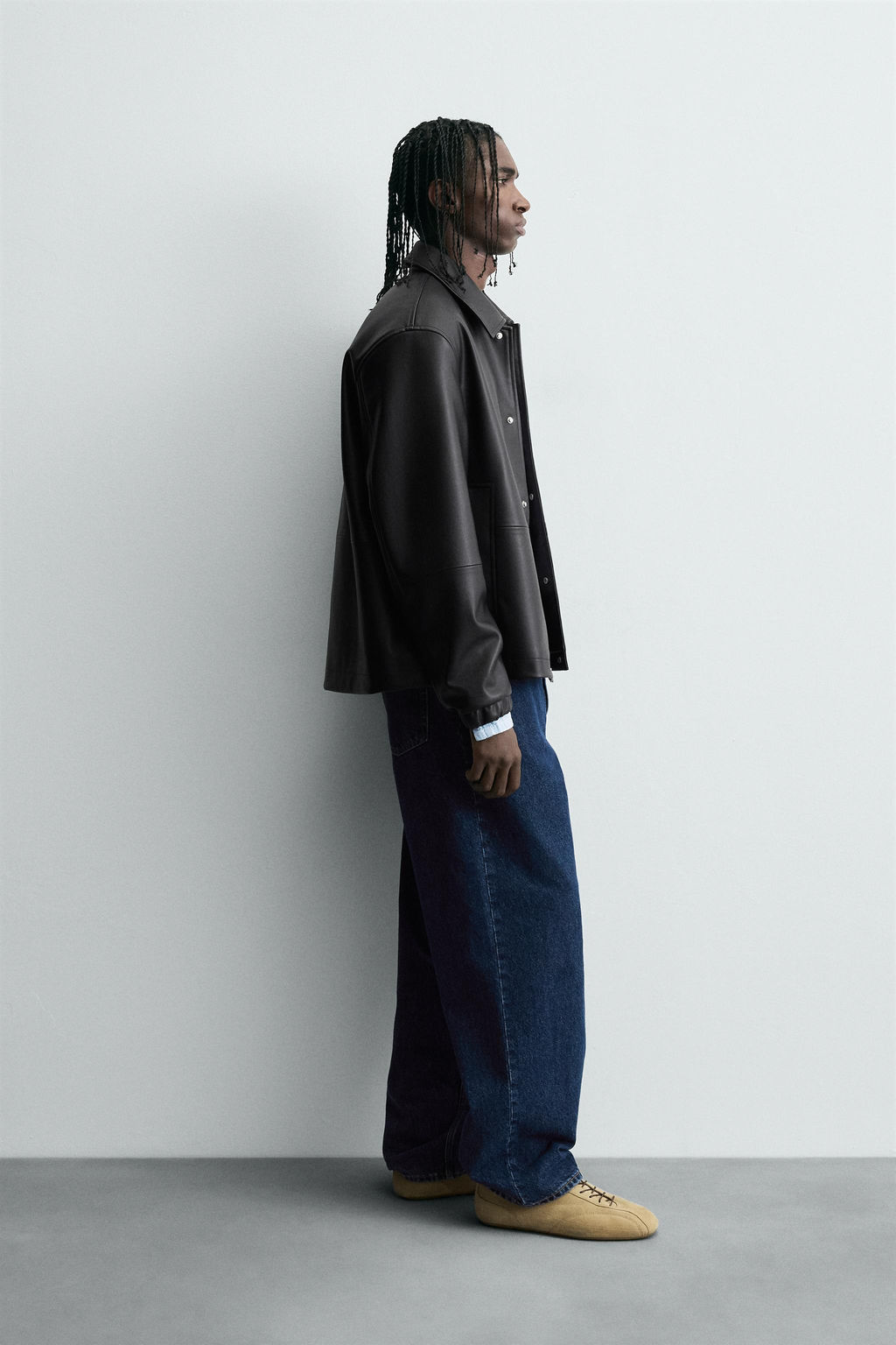 FAUX LEATHER JACKET - Zara фото 4