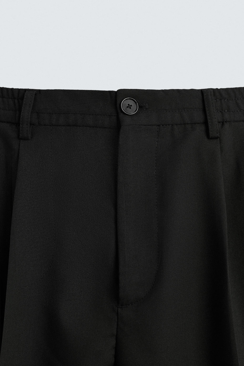 FLOWING WIDE-LEG PLEATED TROUSERS - Zara фото 9