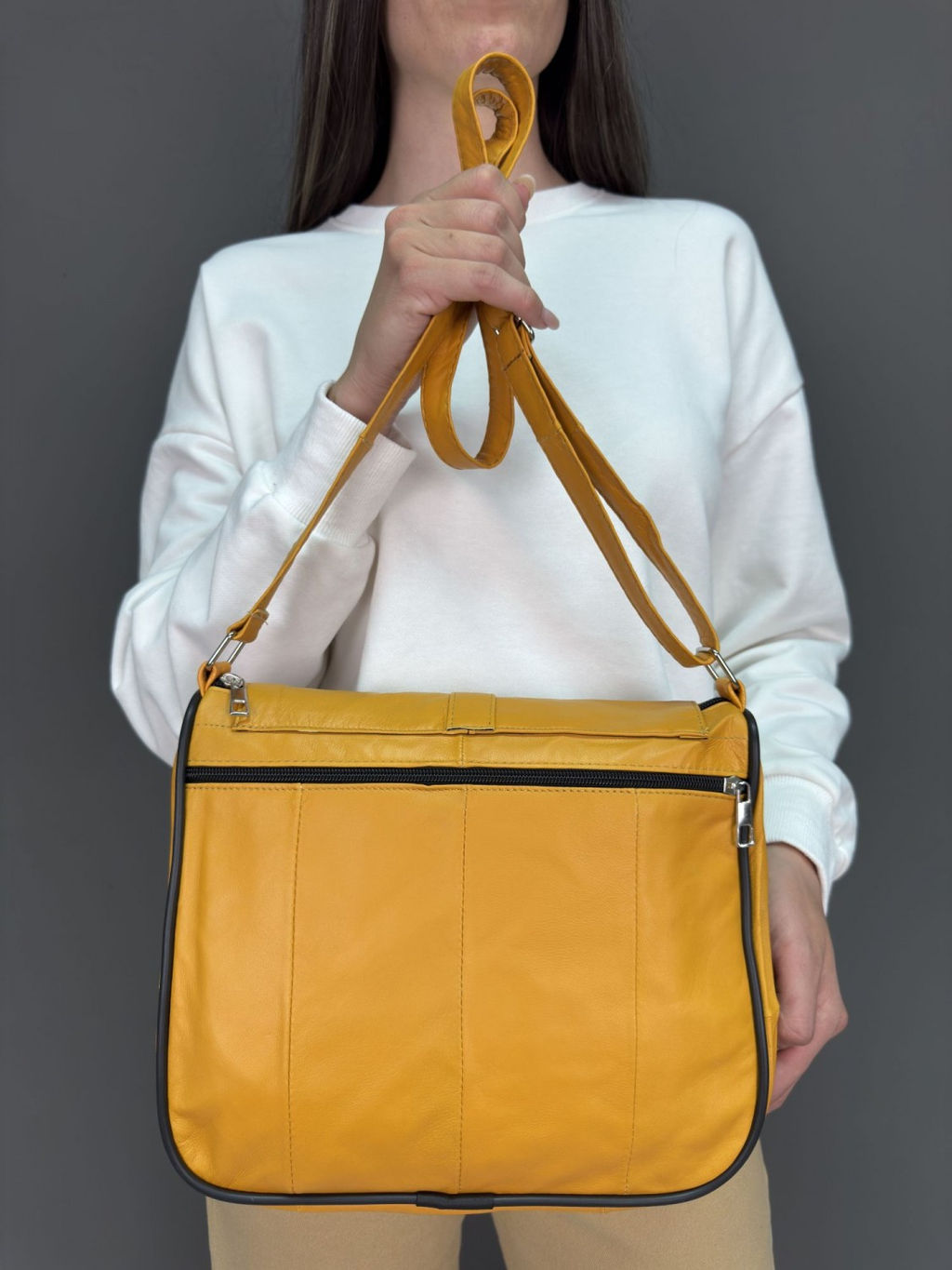 Сумка женская из телячьей кожи