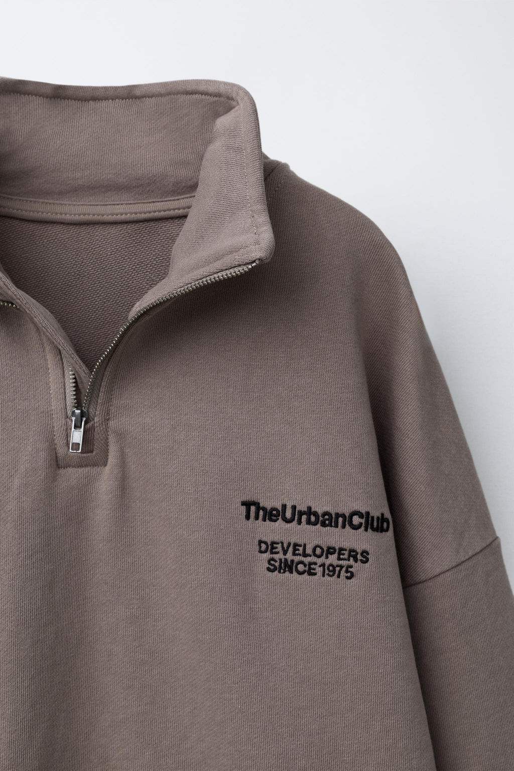 PLUSH SWEATSHIRT WITH SLOGAN - Zara фото 3