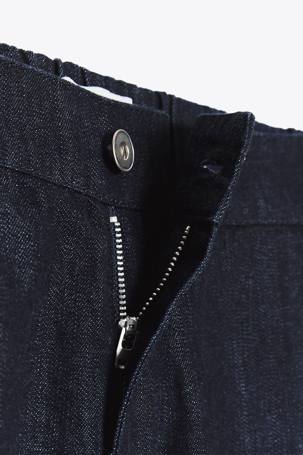 TRF BOMBACHO DENIM TROUSERS - Zara фото 8