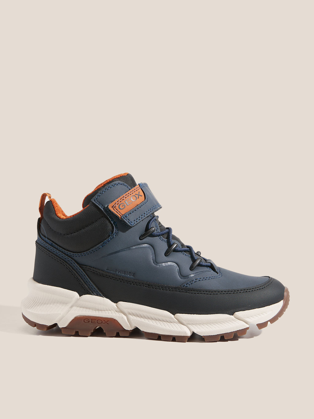 Детские ботинки GEOX J FLEXYPER PLUS BOY Артикул 4608338, темно-синий