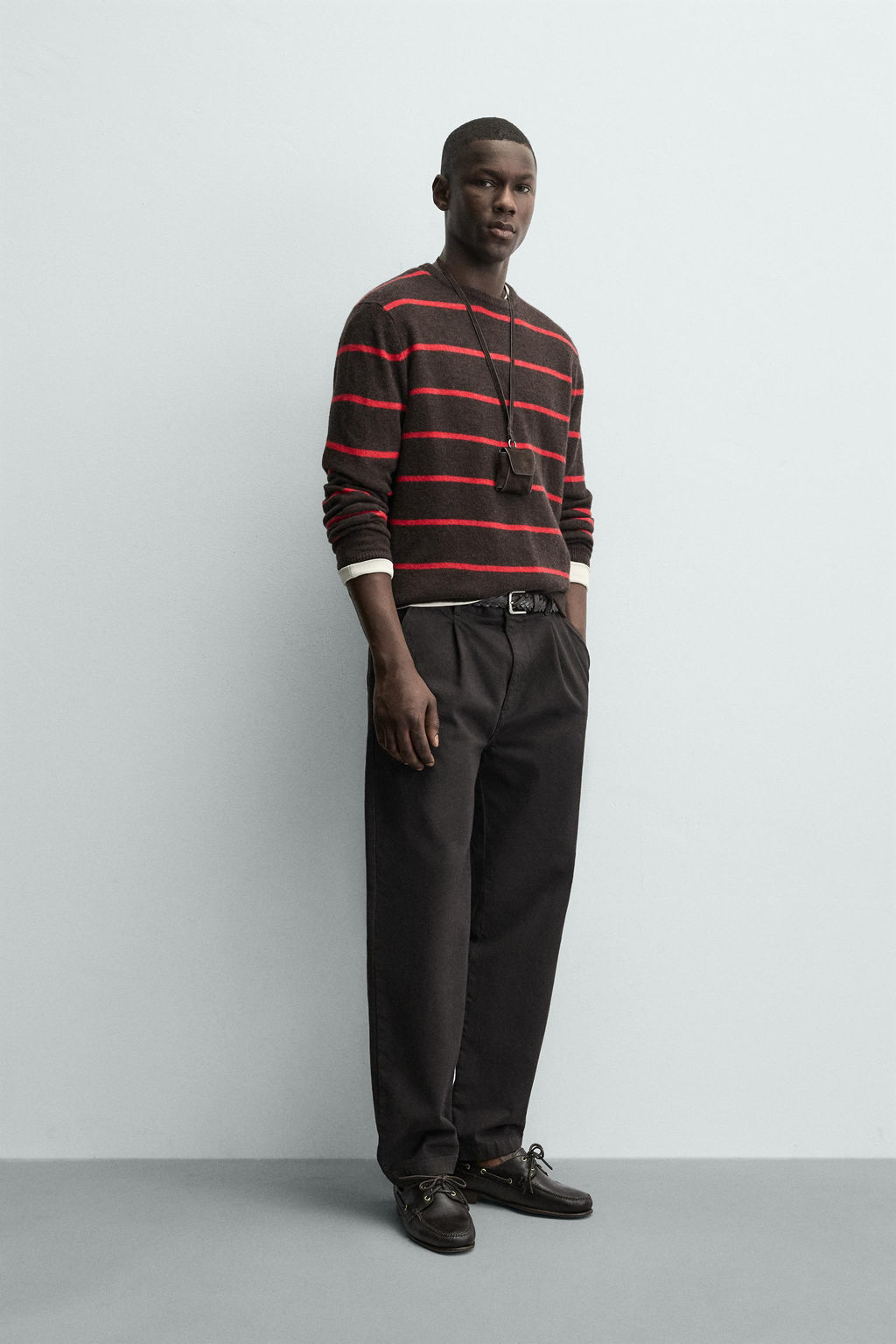 STRIPED WOOL JUMPER - Zara фото 4