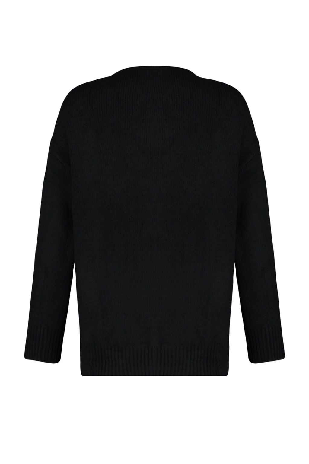 Siyah Basic Yumusak Dokulu Triko H?rka TWOAW20HI0213