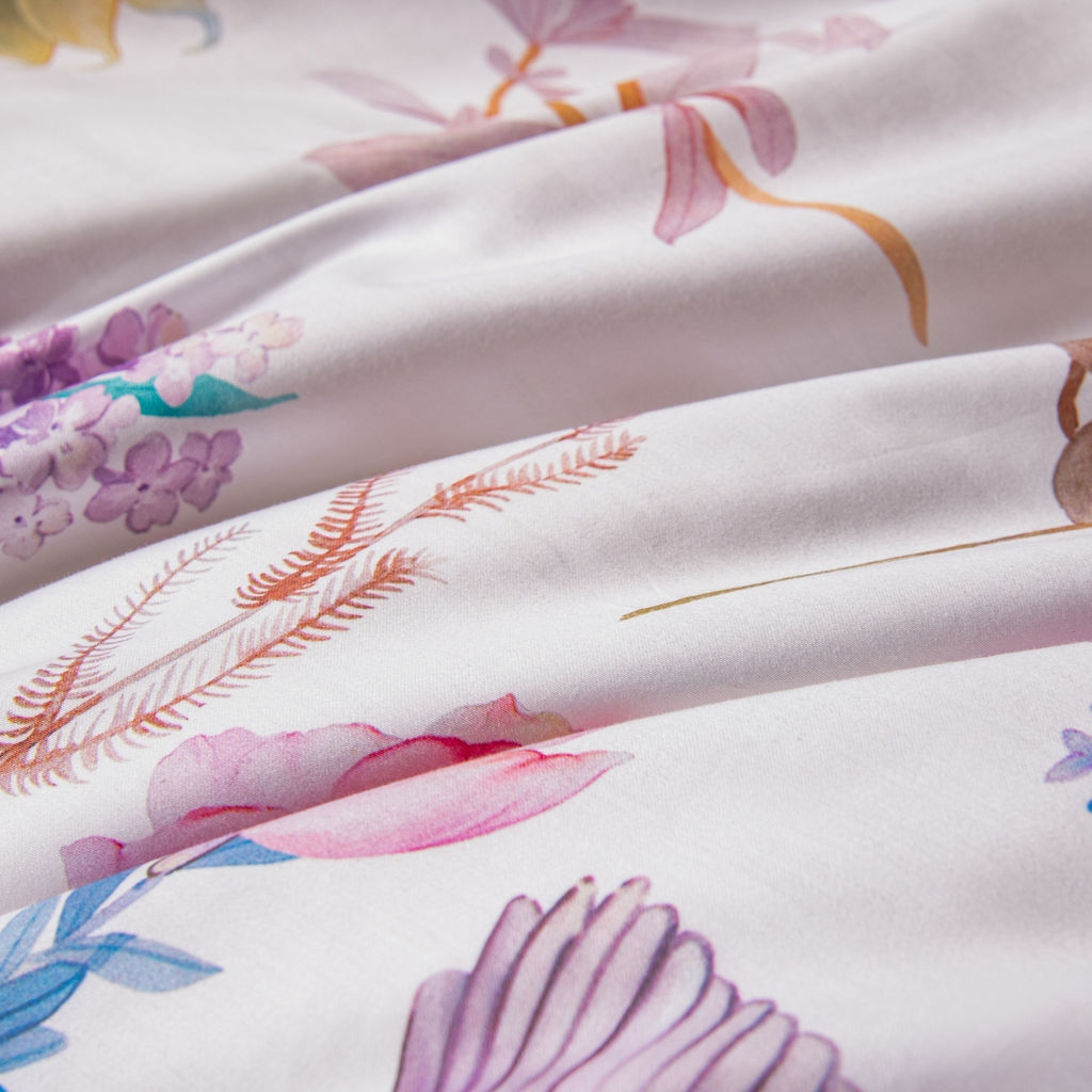 Комплект постельного белья Сатин Премиум на резинке CPAR007 140*200*30;180*200*30;160*200*30 Евро 4 Наволочки