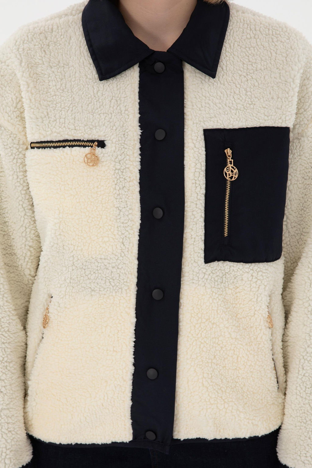 Kad_n Krem Sweatshirt Sepette S_rpriz _ndirim - U.s. polo assn фото 6