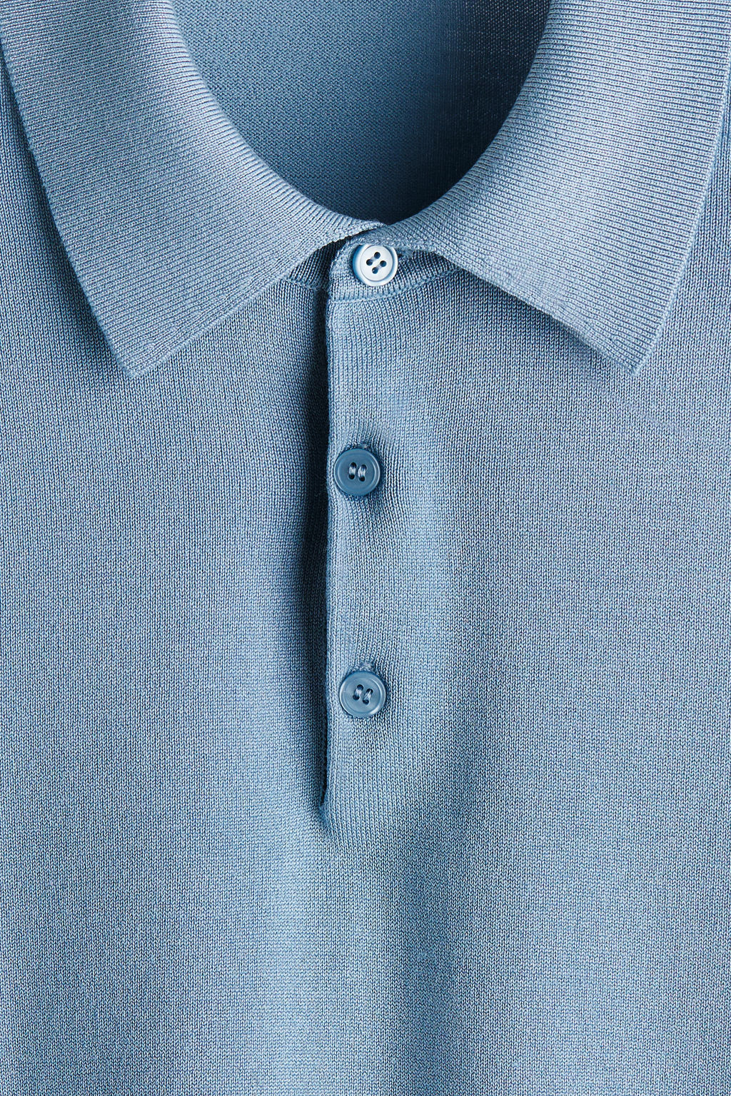 Polo en punto fino Regular Fit - H&m фото 6