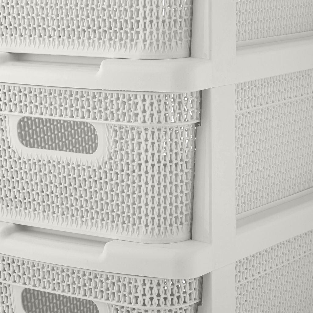 Комод компакт с 3 корзинами Ajur арт. KL3795