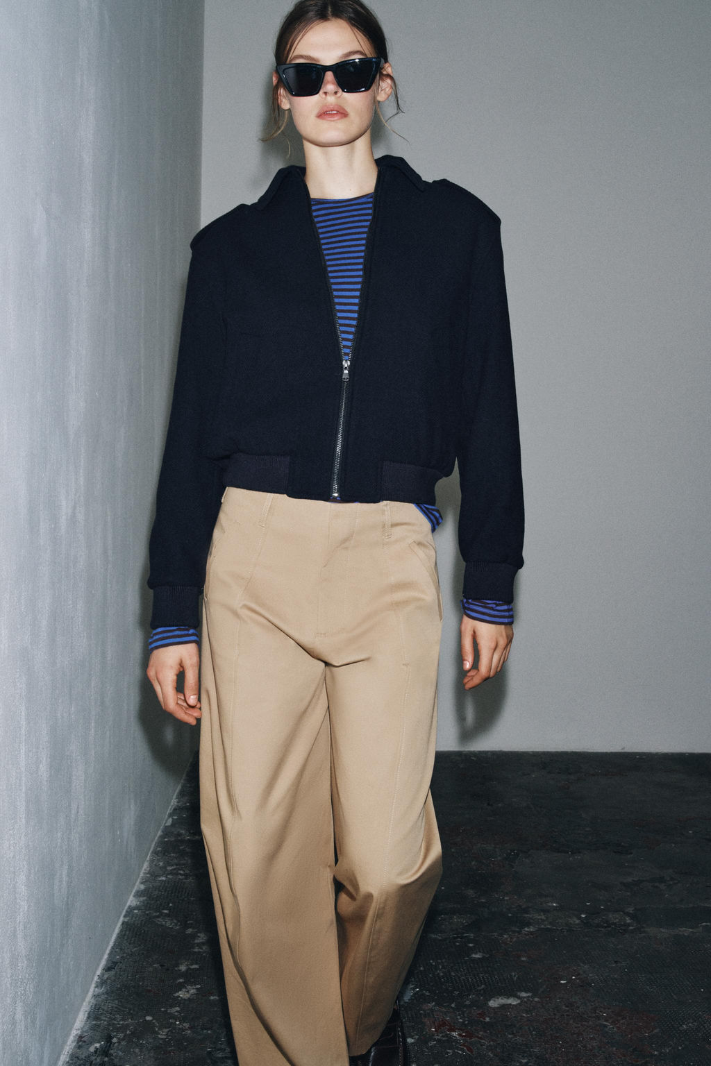 ZW COLLECTION WOOL JACKET - Zara фото 10