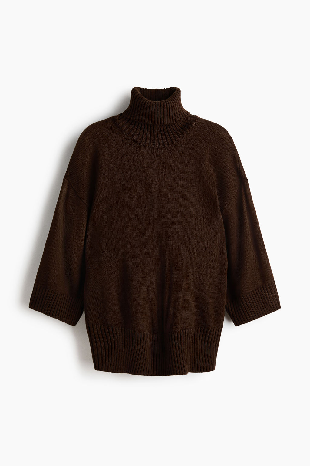 Jersey de cuello alto en punto fino - H&m фото 4
