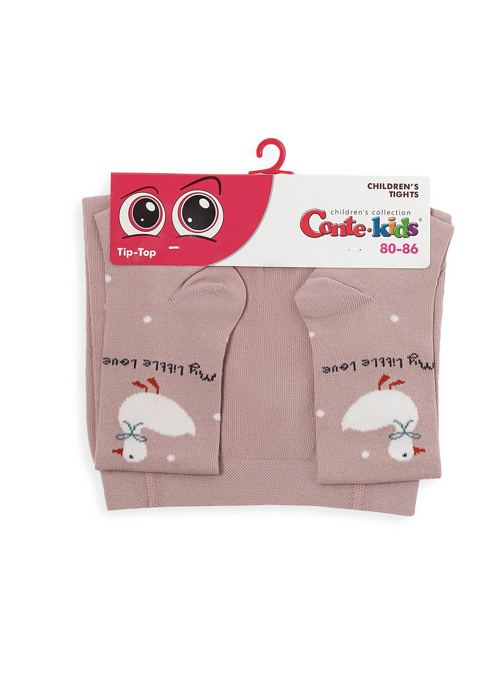CONTE-KIDS TIP-TOP Колготки детские пепельно-розовый
