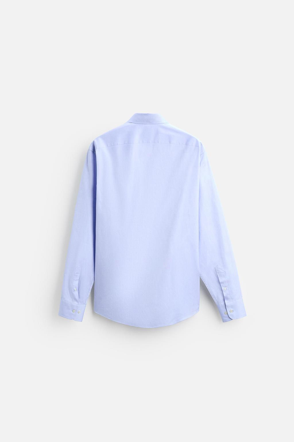 TEXTURED REGULAR FIT SHIRT - Zara фото 18