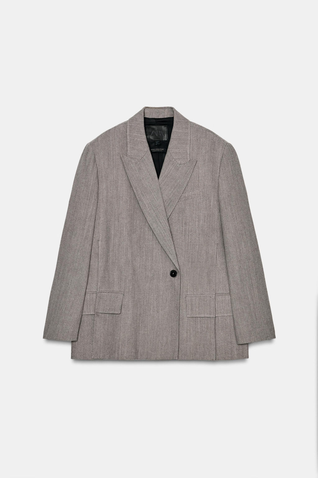 OVERSIZE WOOL BLAZER ZW COLLECTION - Zara фото 2