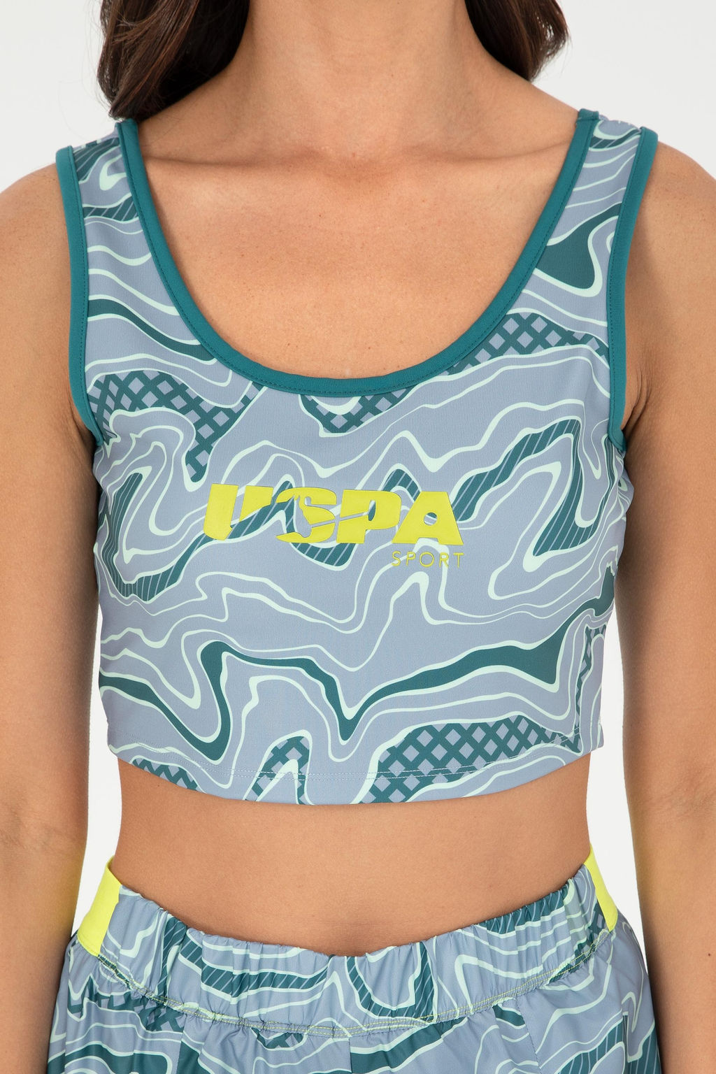 U. S. Polo Assn / Женское темно-зеленое бюстье - U.s. polo assn фото 6