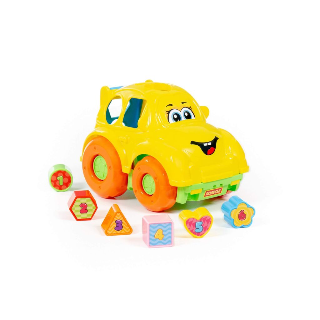 Игрушка развивающая Автомобиль легковой (в сеточке) - Полесье фото 9