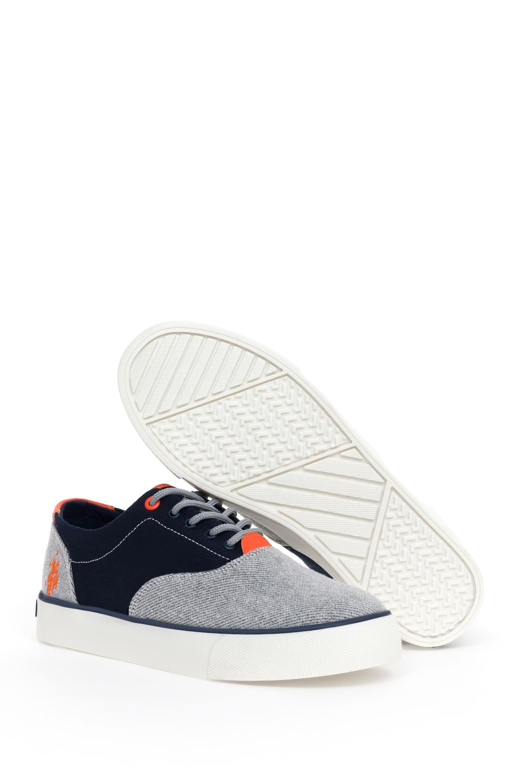 Мужские серые туфли - U.s. polo assn фото 4
