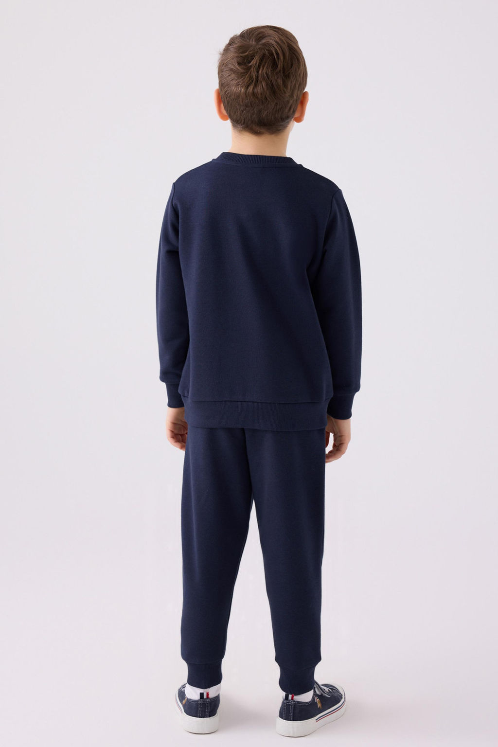 Темно-синий пижамный комплект для мальчика Неожиданная скидка в корзине - U.s. polo assn фото 4