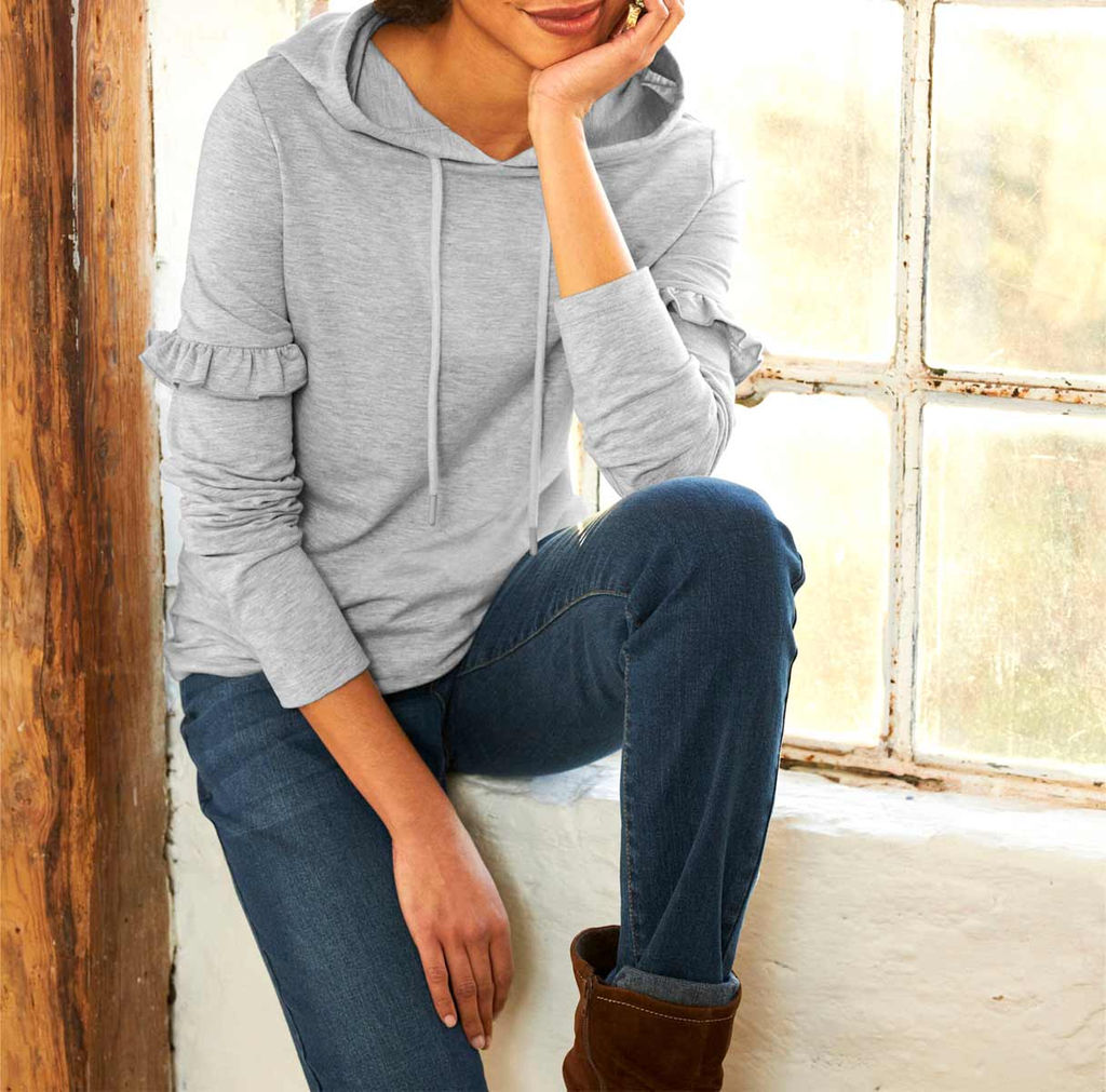 Свитшот, серый