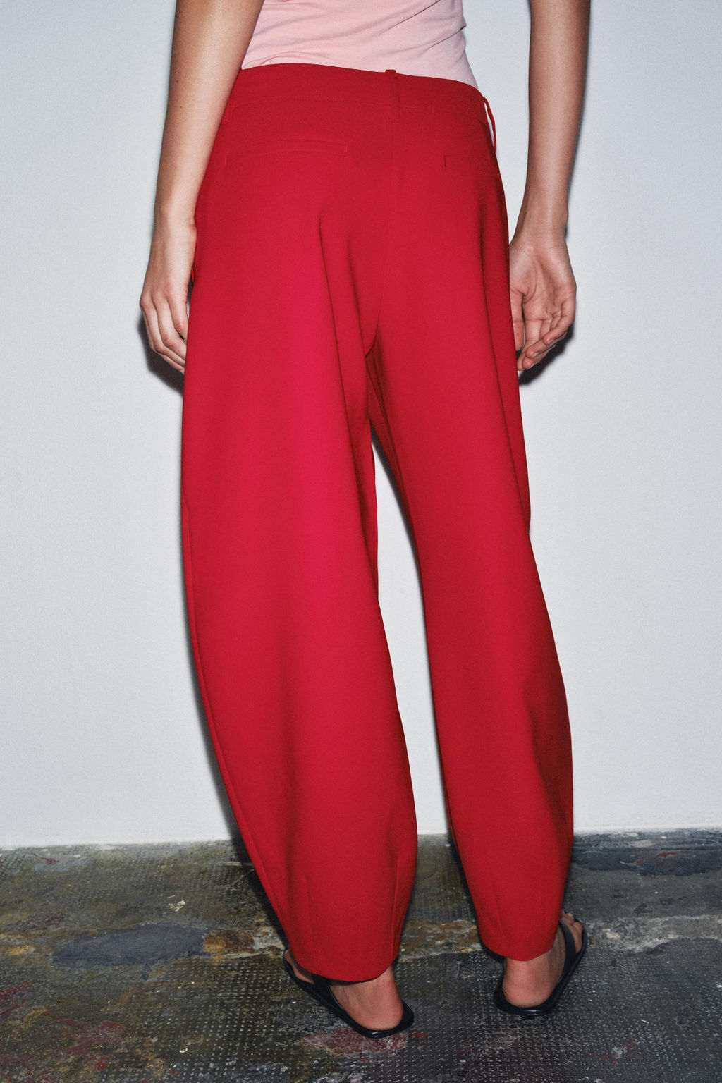 ZW COLLECTION BALLOON TROUSERS - Zara фото 3