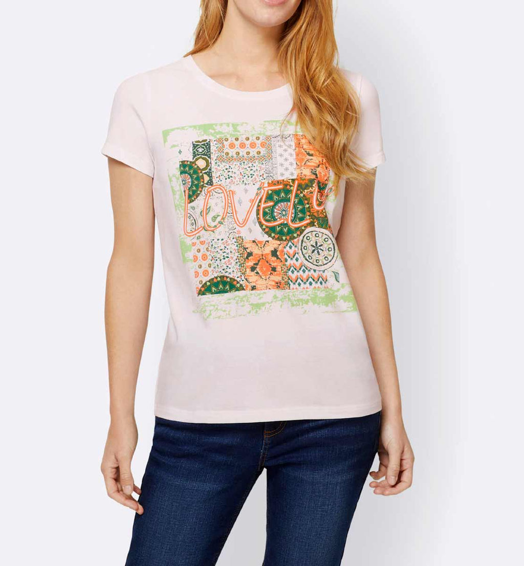 Футболка, экрю - Linea tesini фото 3