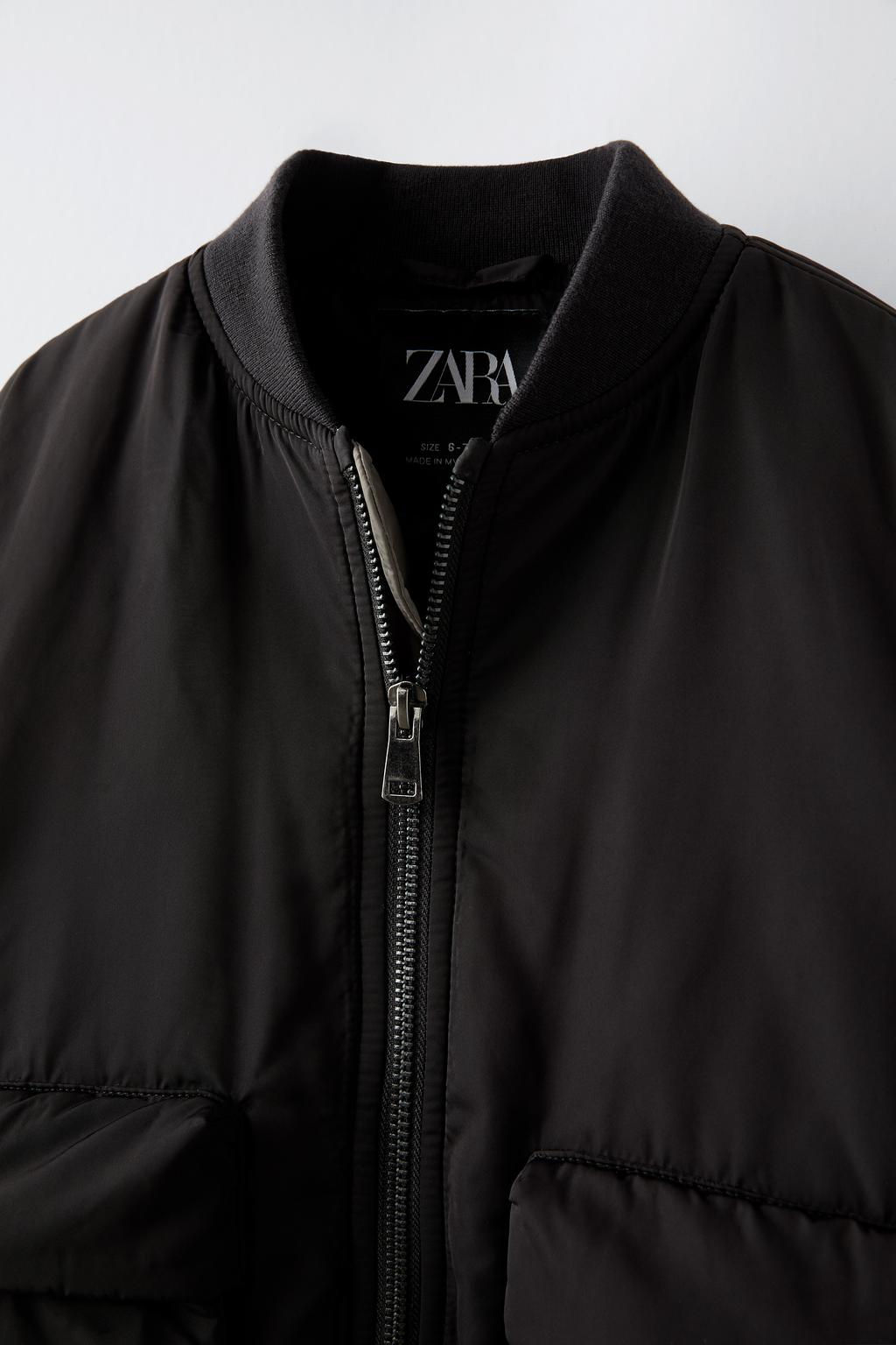 BOMBER JACKET WITH POCKETS - Zara фото 3