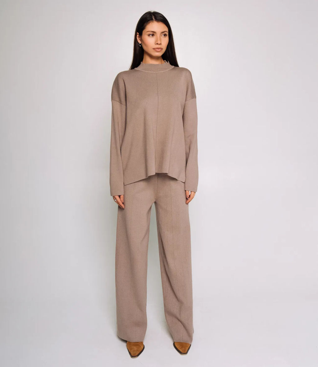 Костюм #КТ651 (1), бежевый