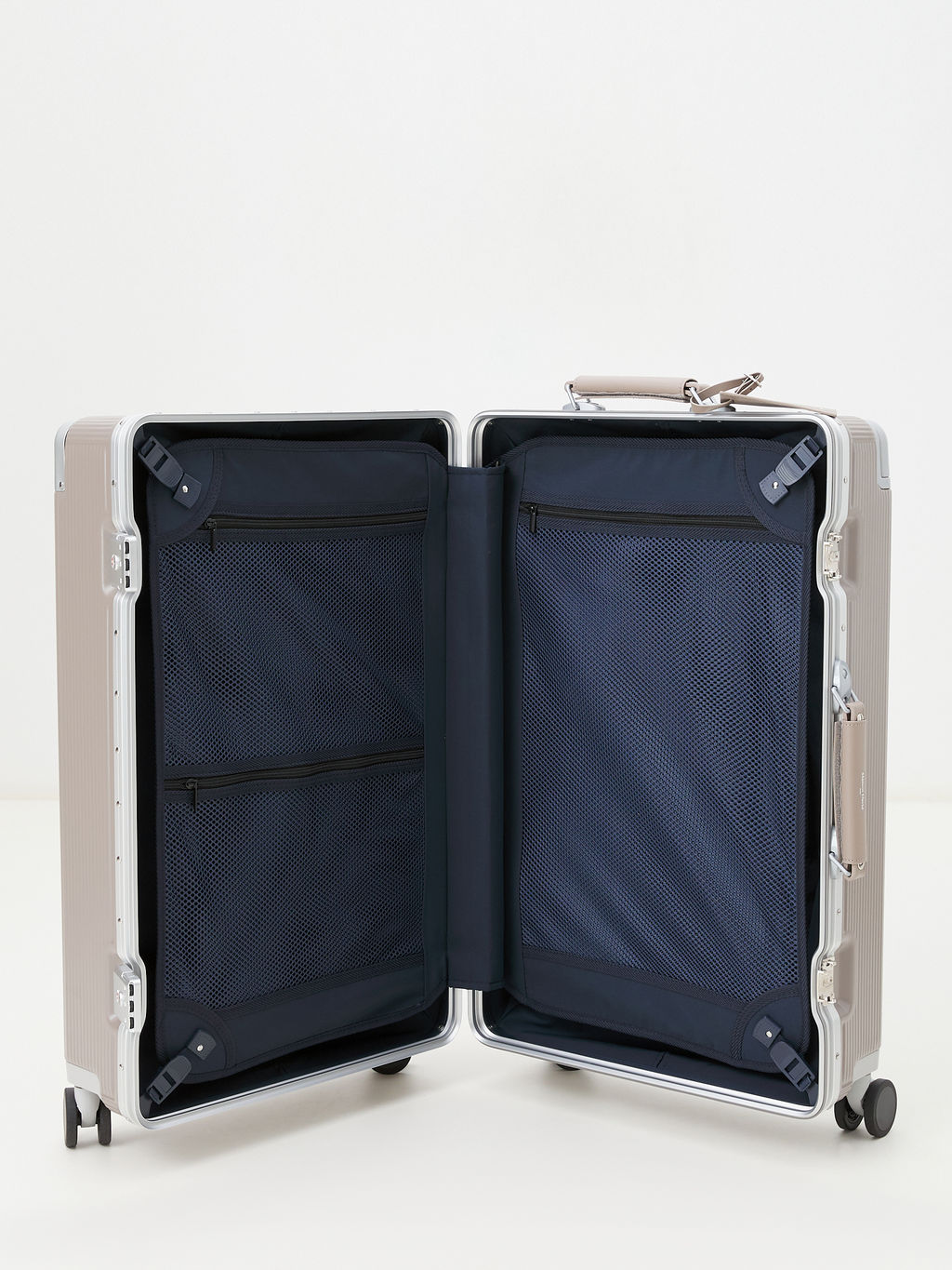 Чемодан MAISON DAVID Артикул 4212942, коричнево-серый фото 6