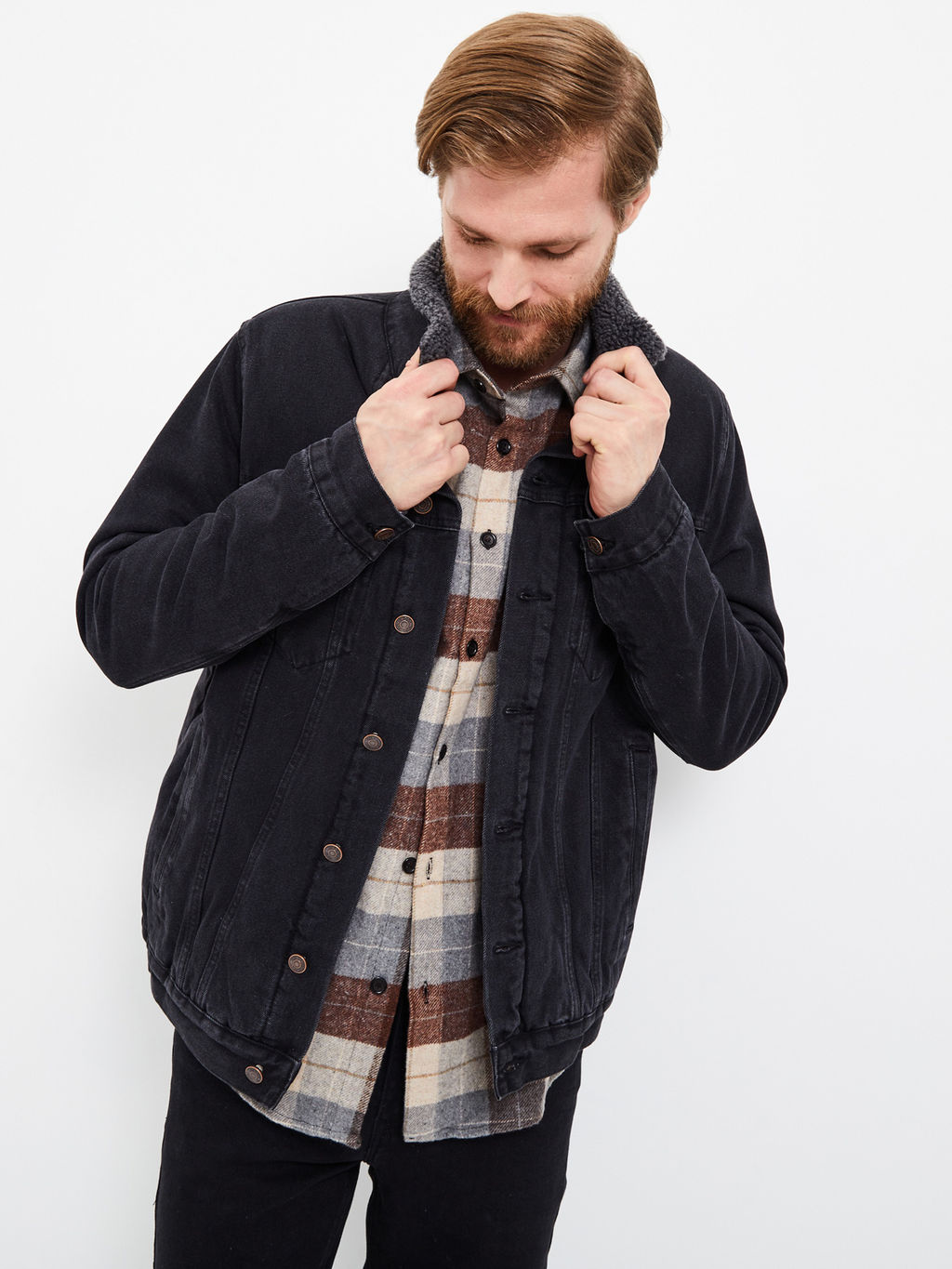 Мужская джинсовая куртка - Mossmore фото 26