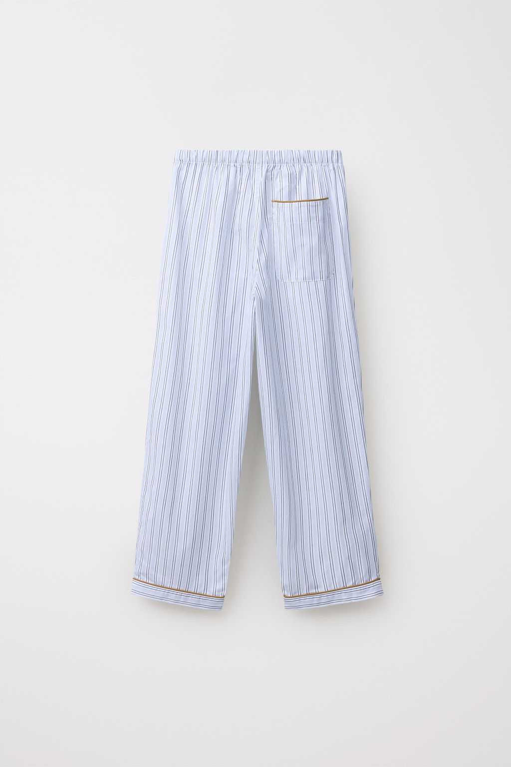 LIMITED EDITION STRIPED PYJAMA TROUSERS - Zara фото 2
