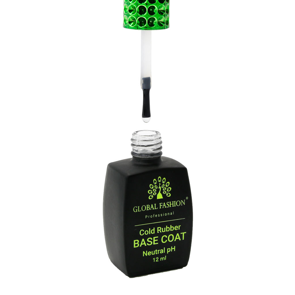 База для гель лака Global Fashion, Rubber Base Coat without Chemical 12 мл  фото 10