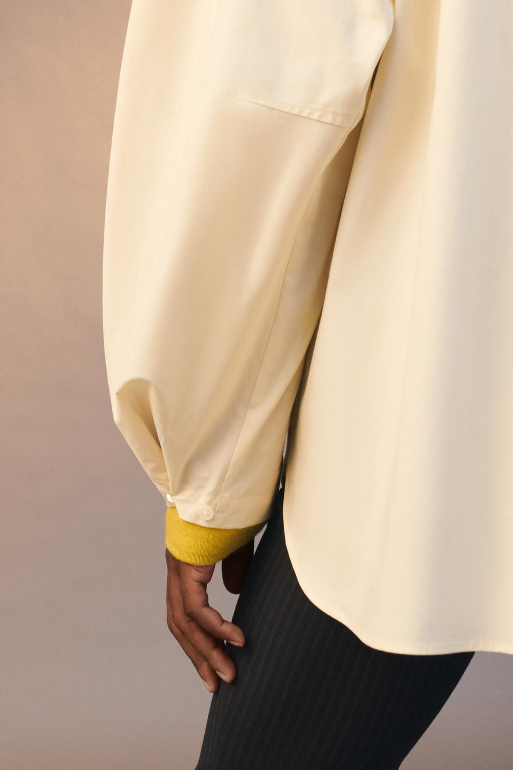 LIMITED EDITION VOLUME SLEEVE SHIRT - Zara фото 6