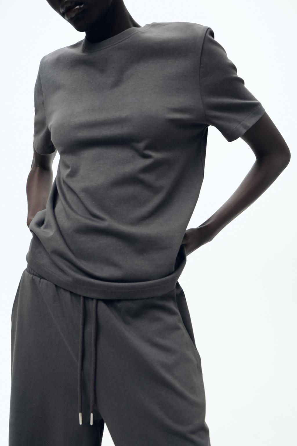 HEAVY COTTON T-SHIRT - Zara фото 20