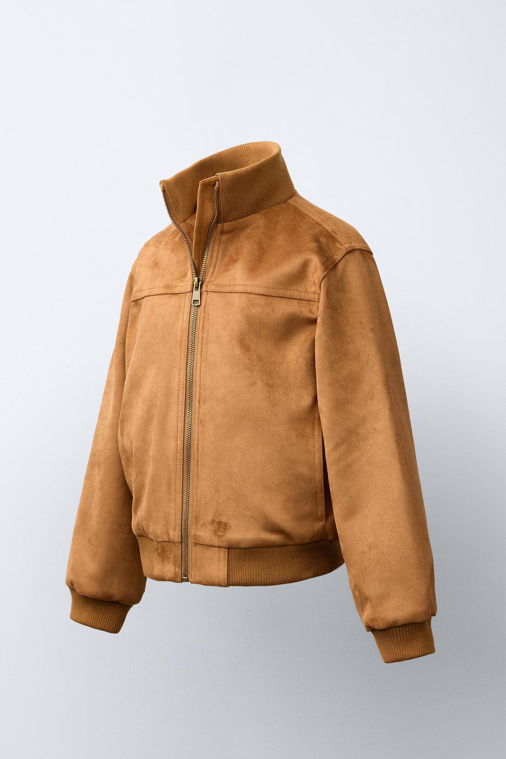 CAZADORA BOMBER EFECTO ANTE / Tostado - Zara фото 3
