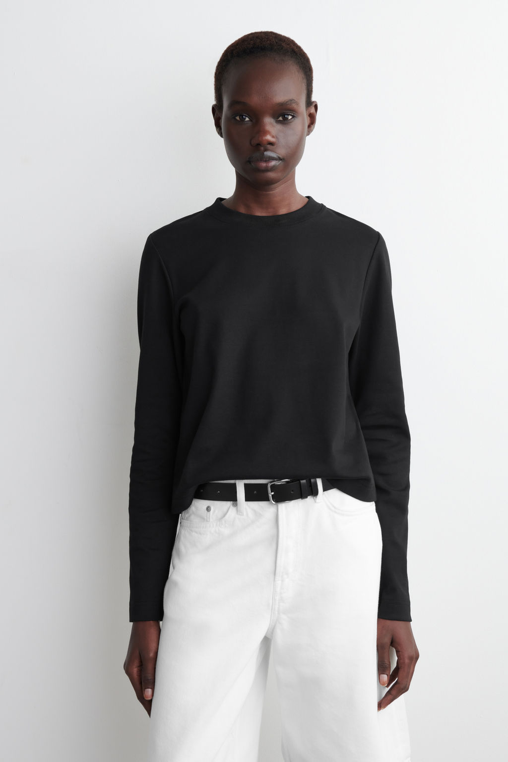 CAMISETA MANGA LARGA CORTE LIMPIO REGULAR FIT - H&m фото 4