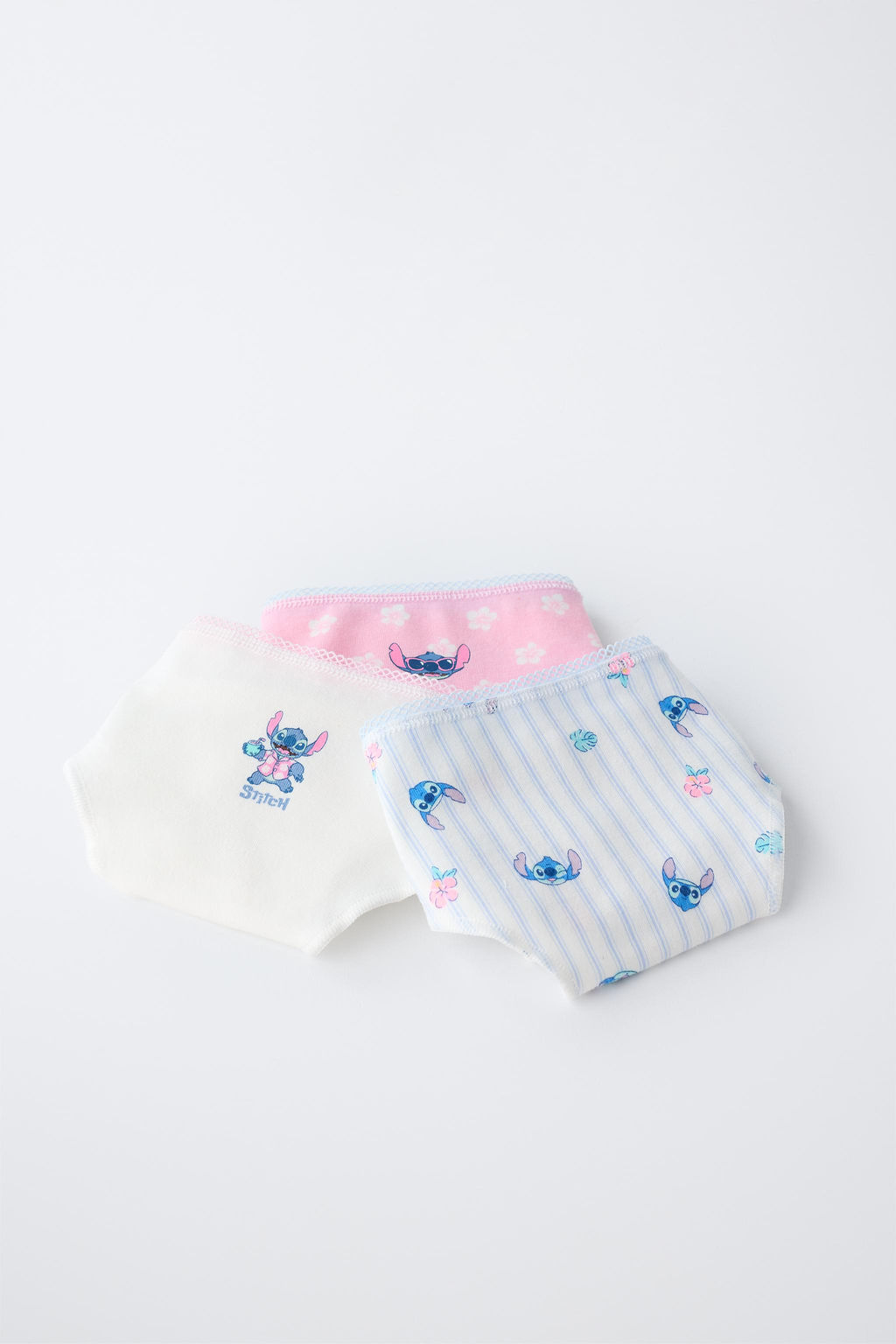 6-14 A?OS/ PACK TRES BRAGUITAS LILO & STITCH DISNEY / Multicolor - Zara фото 6