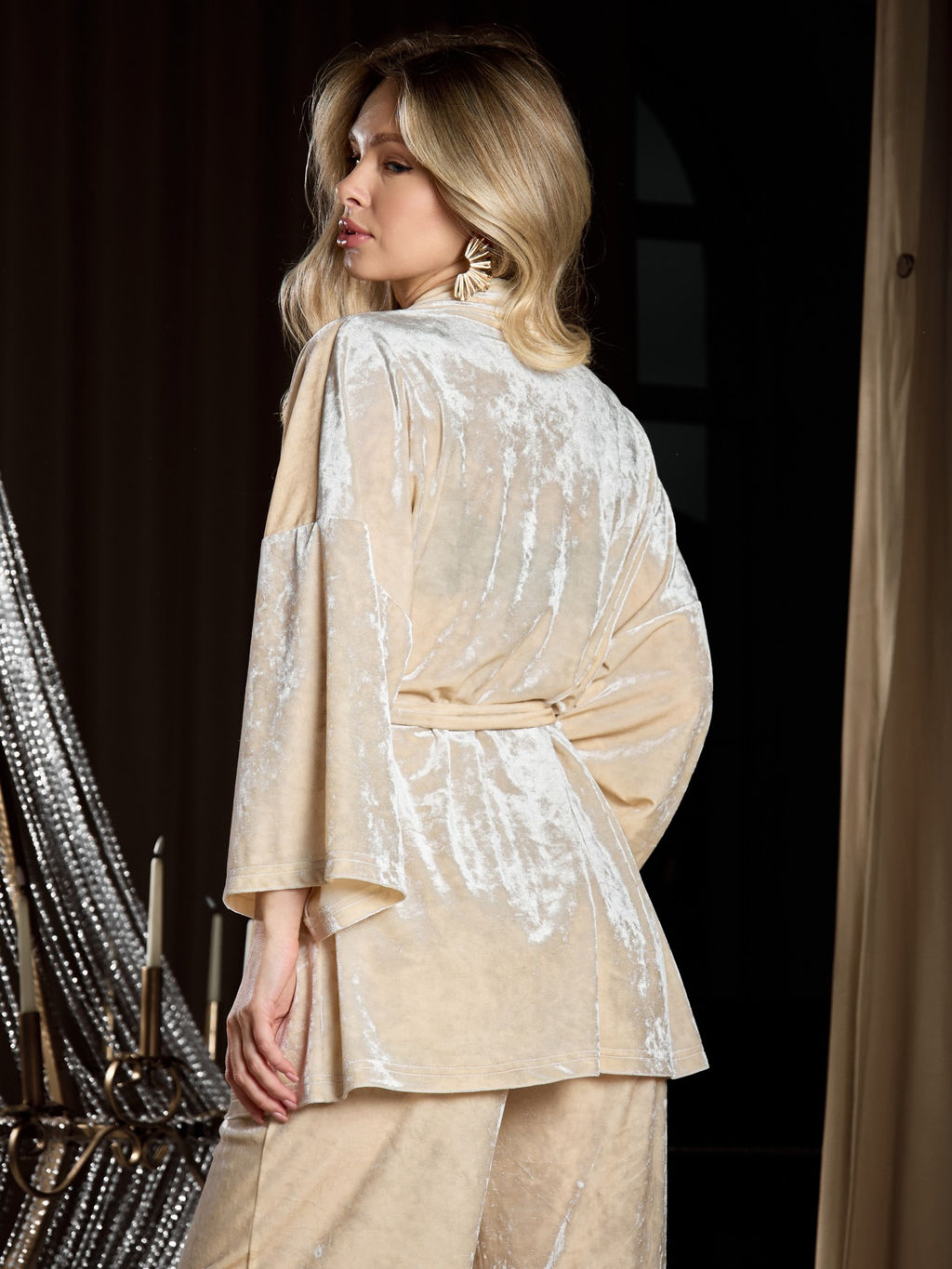 Костюм Мерцание-2 VIOTEX из велюр стрейч с мраморным эффектом - Виотекс фото 110