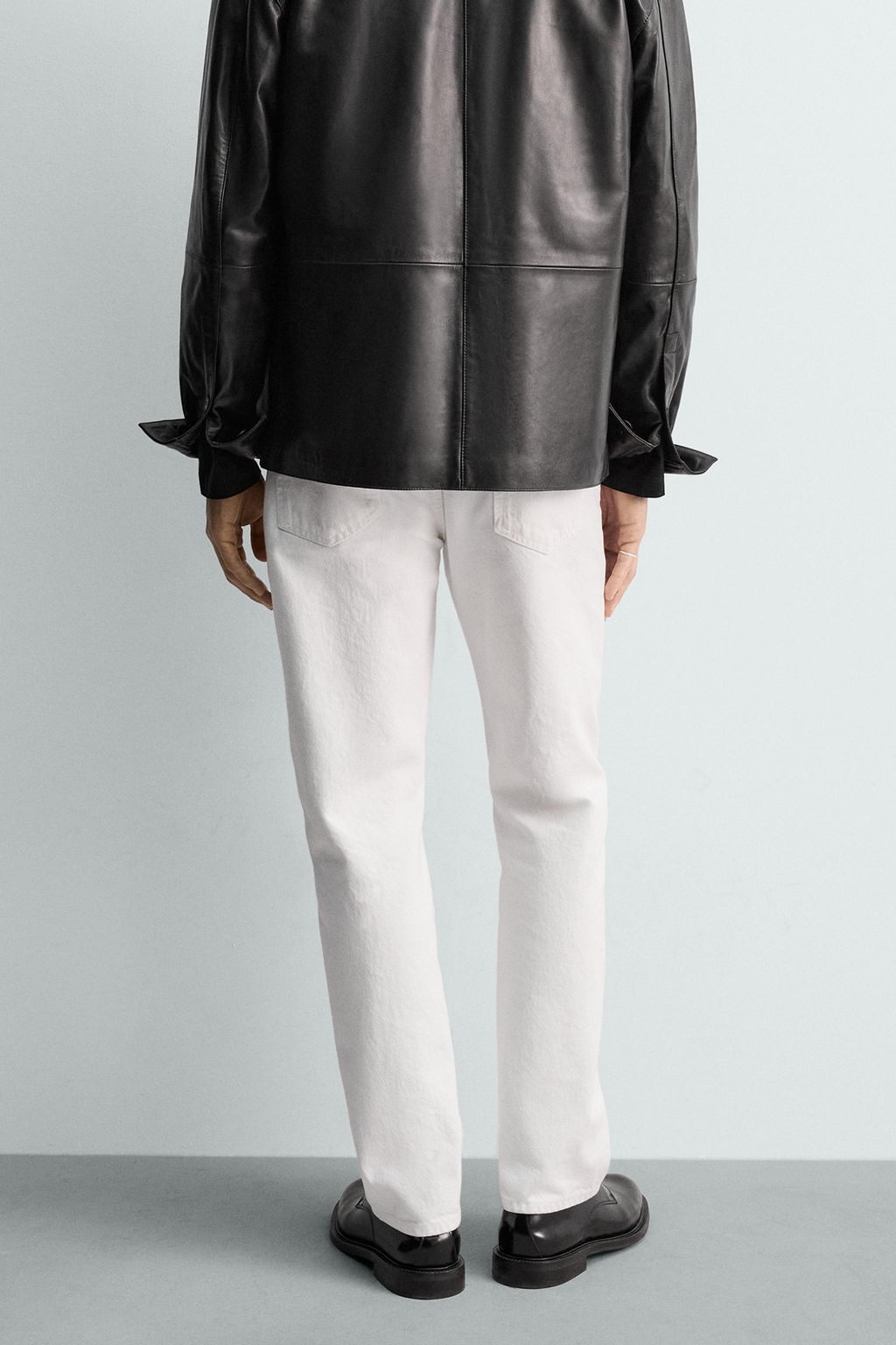 LIMITED EDITION STRAIGHT ANKLE FIT JEANS - Zara фото 12