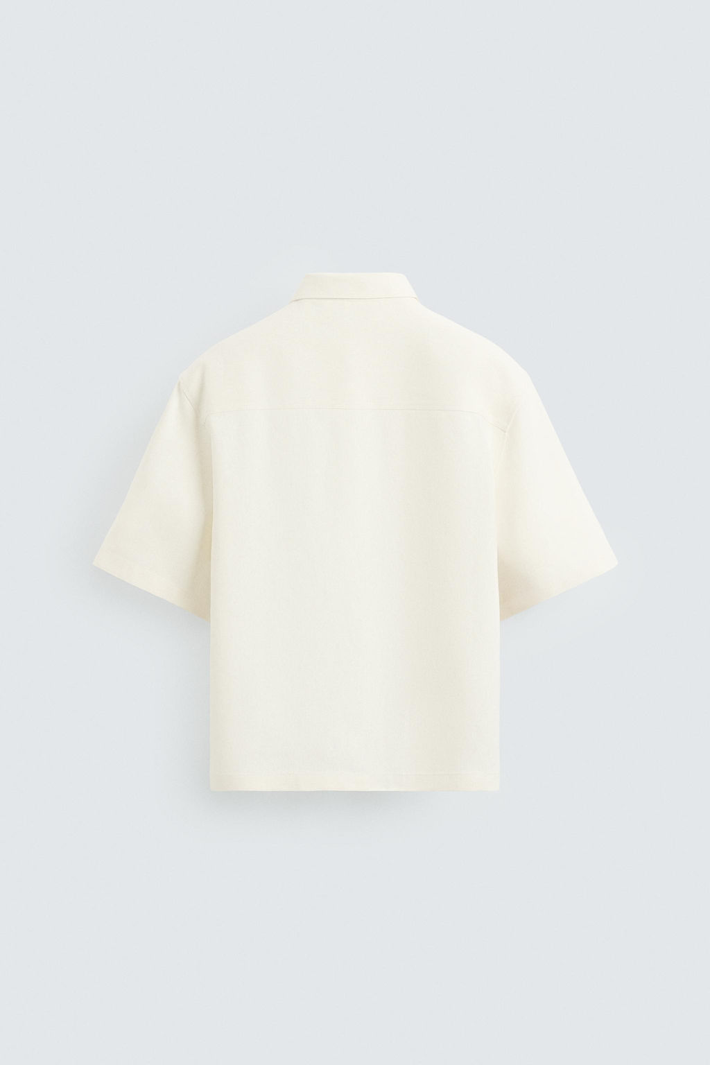 VISCOSE AND JUTE SHIRT - Zara фото 9