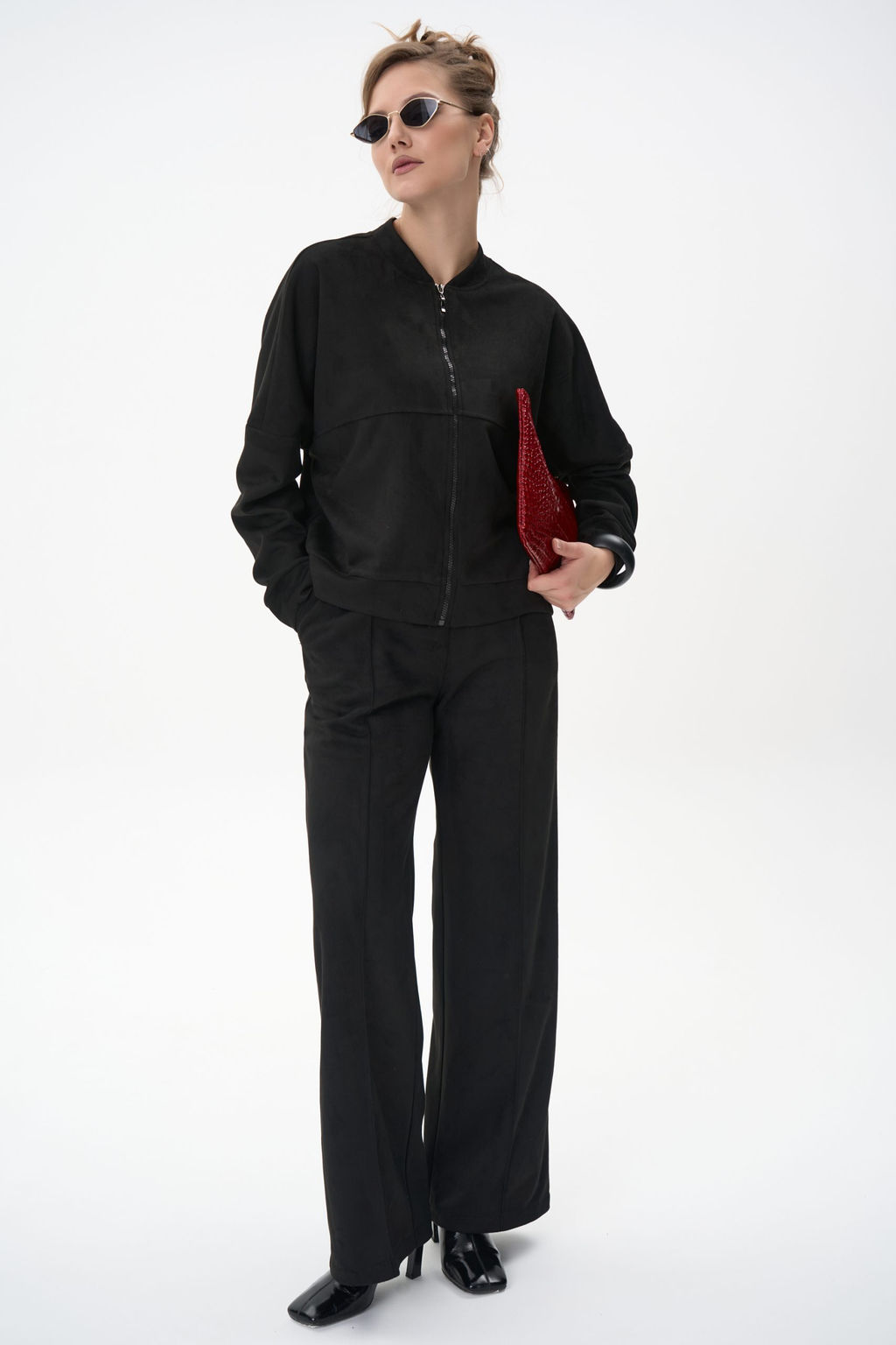 Брюки Майли (чёрный) - Эльза фото 14